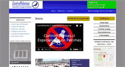 Desktop Screenshot of controlpalomas.cl